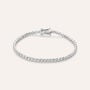 Bracciale Tennis Silver Elegance Argento Rodiato Cubic Zirconia