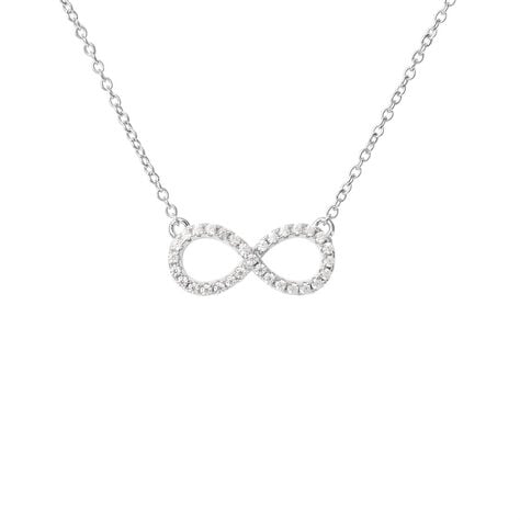 Collana Silver Moments Argento Rodiato Cubic Zirconia - Collane Donna | Stroili