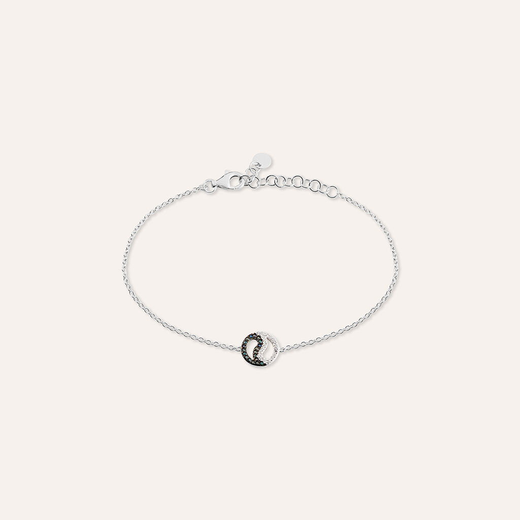 Bracciale Silver Shine Argento Rodiato Cubic Zirconia