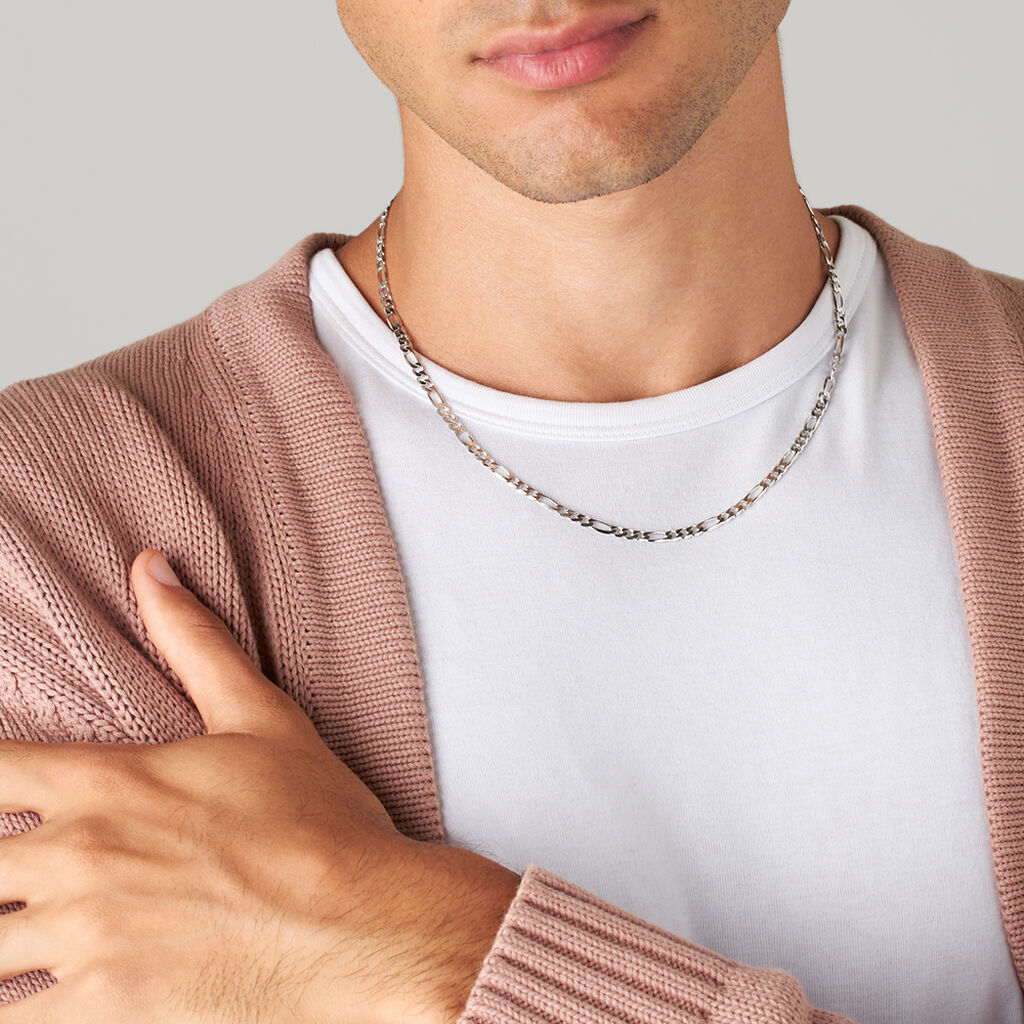 Catena Gentleman Argento Rodiato - Collane Catena Uomo | Stroili
