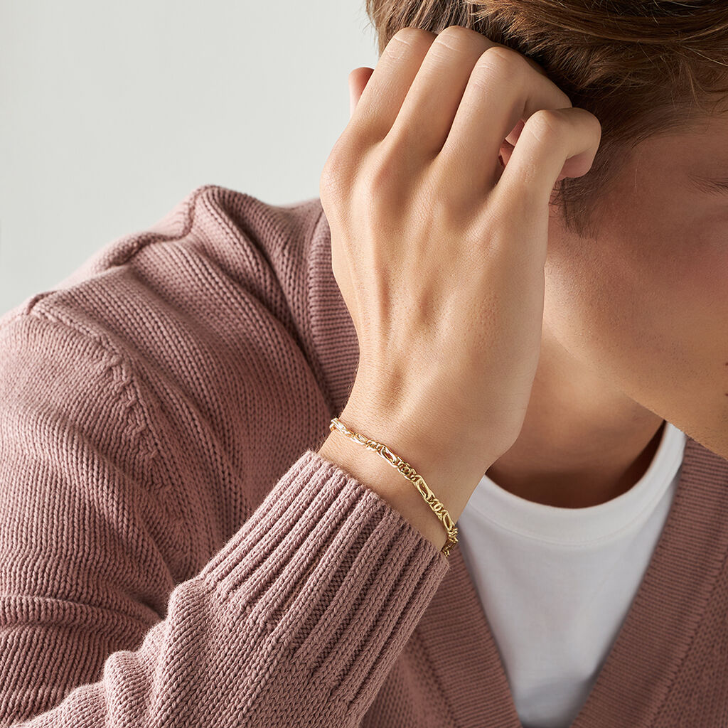 Bracciale Catena Oro Uomo Oro Giallo - Bracciali Uomo | Stroili