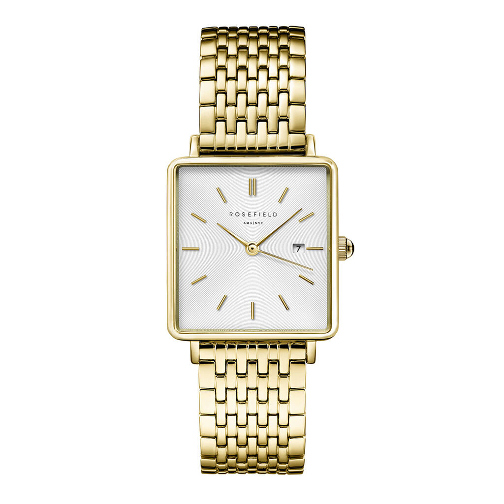 Orologio Al Quarzo Rosefield The Boxy Qwsg-q09 - Orologi con Datario Donna | Stroili