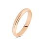 Fede Classica 3.5 mm Oro Rosa