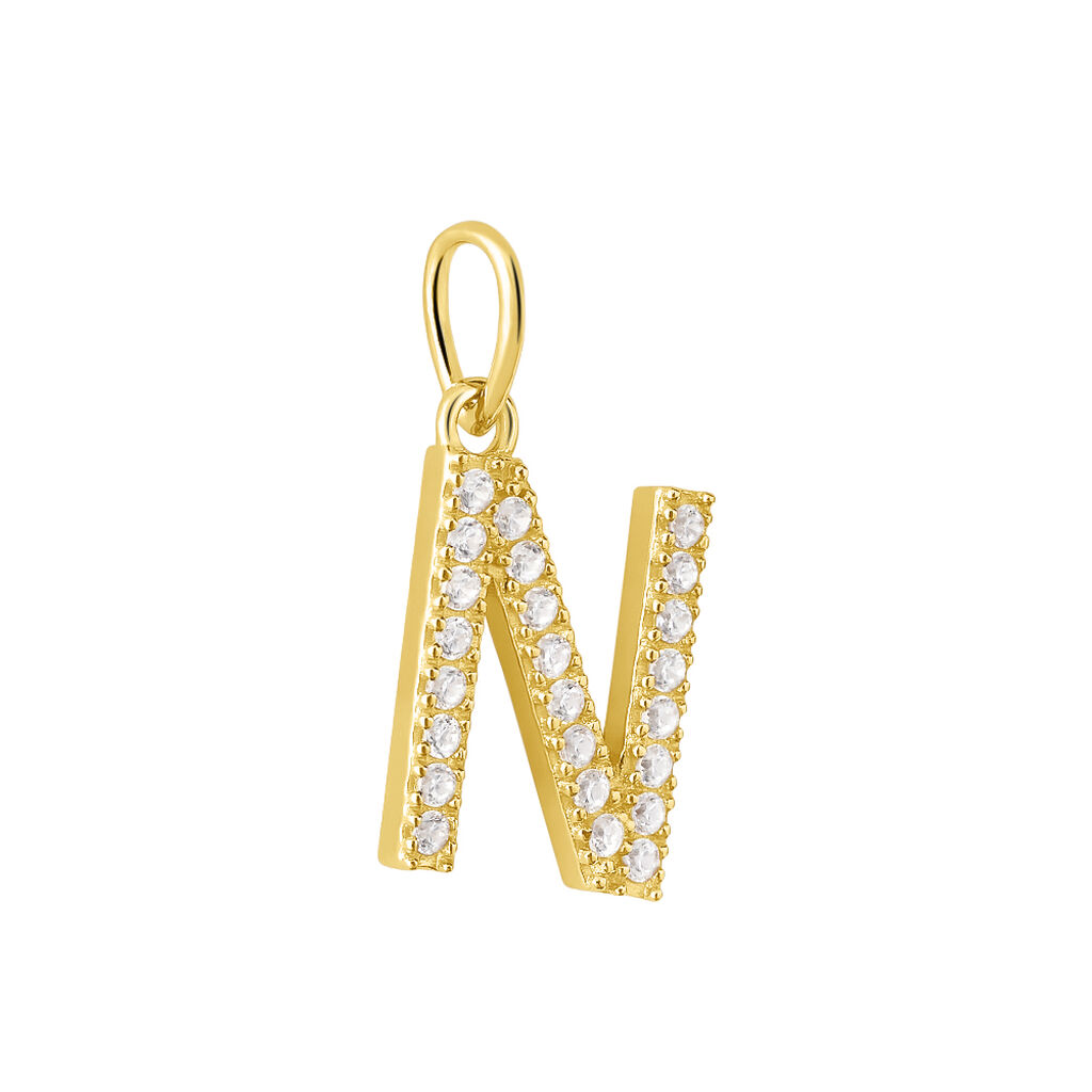 Pendente Poème Oro Giallo Cubic Zirconia - Ciondoli Donna | Stroili