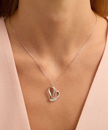 Collana Silver Shine Argento Rodiato Cubic Zirconia