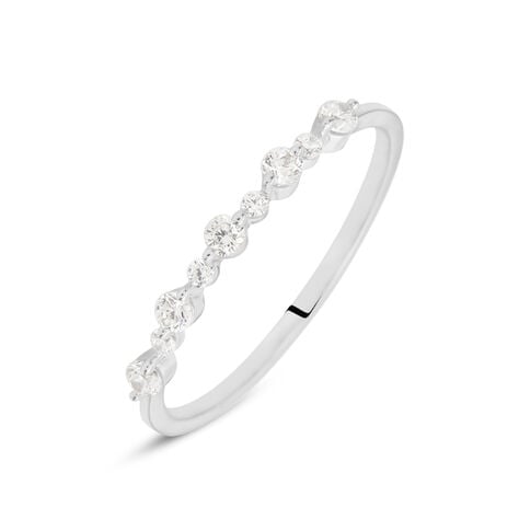 Anello Riviere Claire Oro Bianco Cubic Zirconia - Anelli Riviere Donna | Stroili