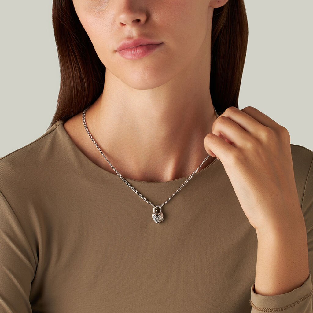 Collana Silver Collection Argento Rodiato - Collane Catena Donna | Stroili