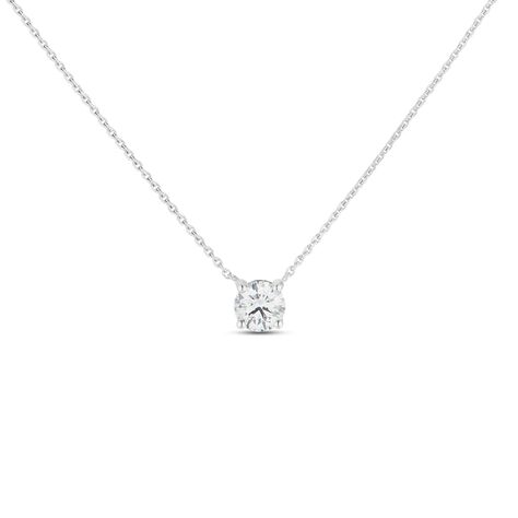 Collana Punto Luce Diamade Oro Bianco Diamante Lab-Grown - Collane Punto Luce Donna | Stroili