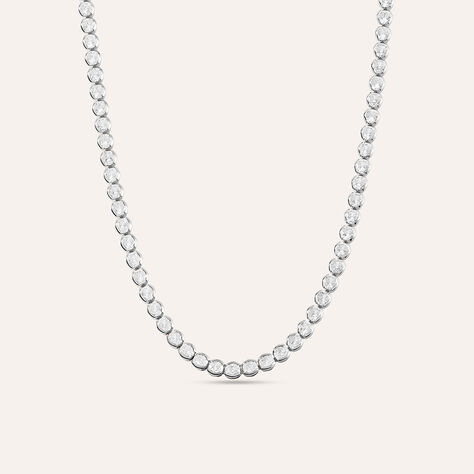 Collana Tennis Romantic Shine Metallo Cristallo - Collane Tennis Donna | Stroili