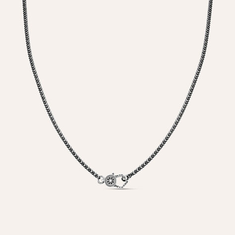 Collana Man Code Acciaio Nero - Collane Uomo | Stroili