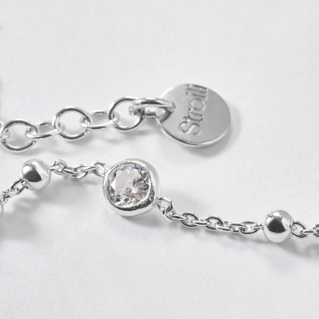 Bracciale Silver Elegance Argento Rodiato Cubic Zirconia - Bracciali Donna | Stroili