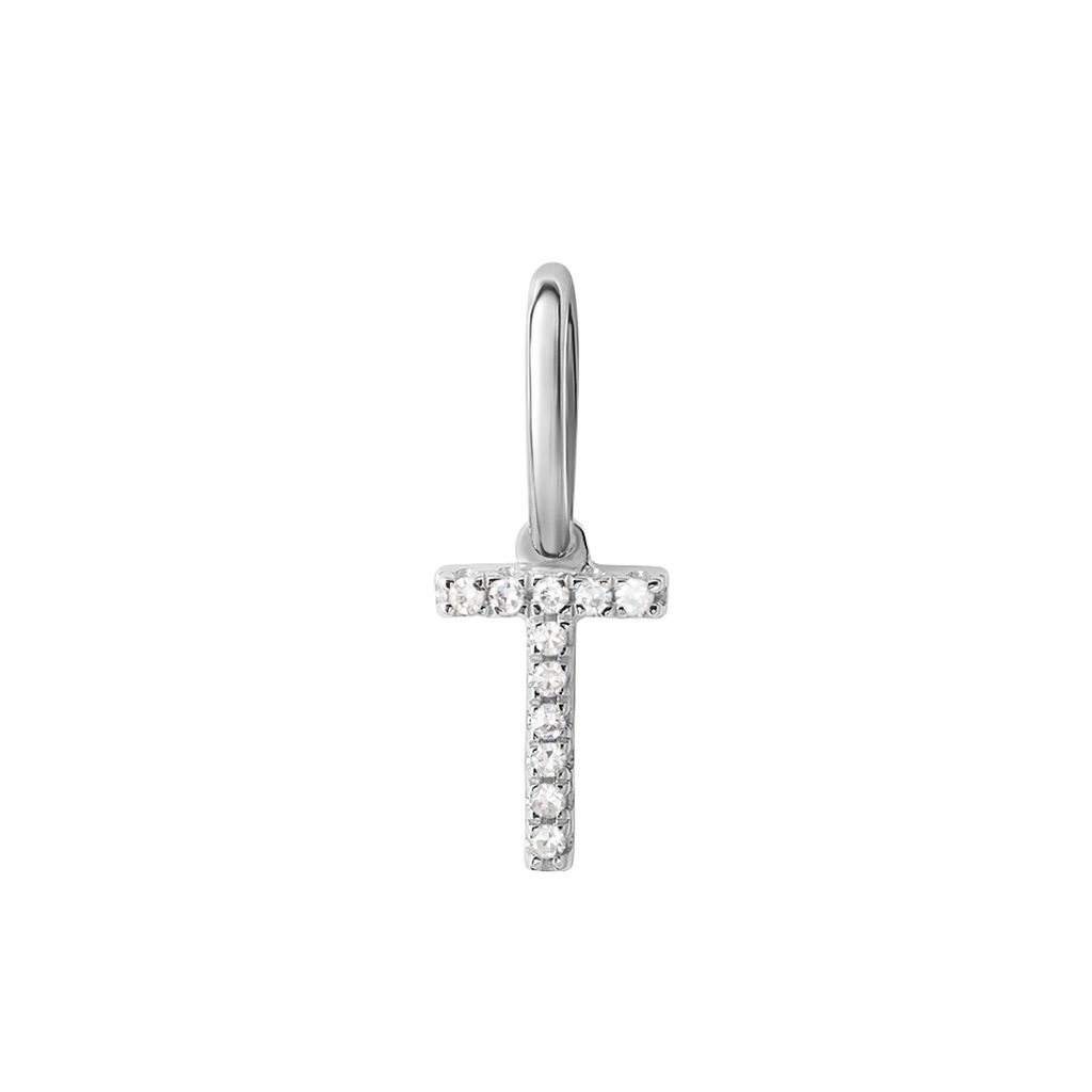 Pendente Sophia Oro Bianco Diamante - Ciondoli Donna | Stroili