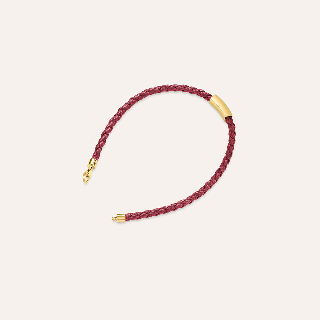 Bracciale Con Targhetta L'homme Or Oro Giallo - Bracciali Uomo | Stroili