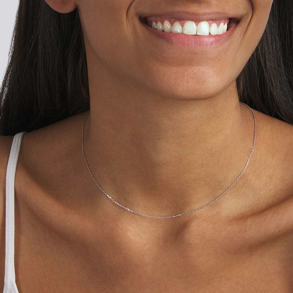 Catenina Poème Oro Bianco - Catenina Donna | Stroili