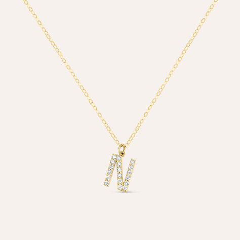 Collana Claire Oro Giallo Cubic Zirconia - Collane Donna | Stroili