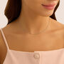 Catenina Love Beats Argento Rodiato