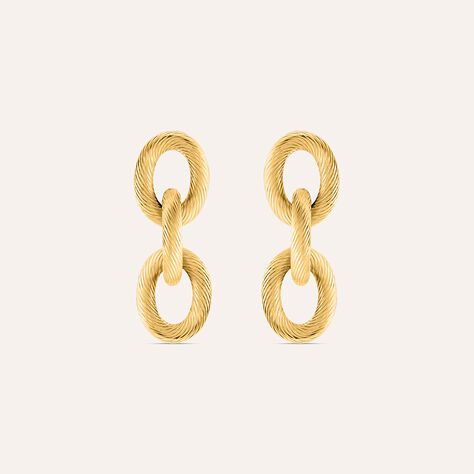 Orecchini Pendenti Radiance Acciaio Dorato - Gioielli Donna | Stroili