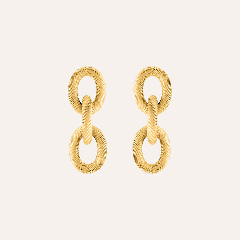 Orecchini Pendenti Radiance Acciaio Dorato - Gioielli Donna | Stroili