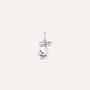 Pendente Love Beats Argento Rodiato
