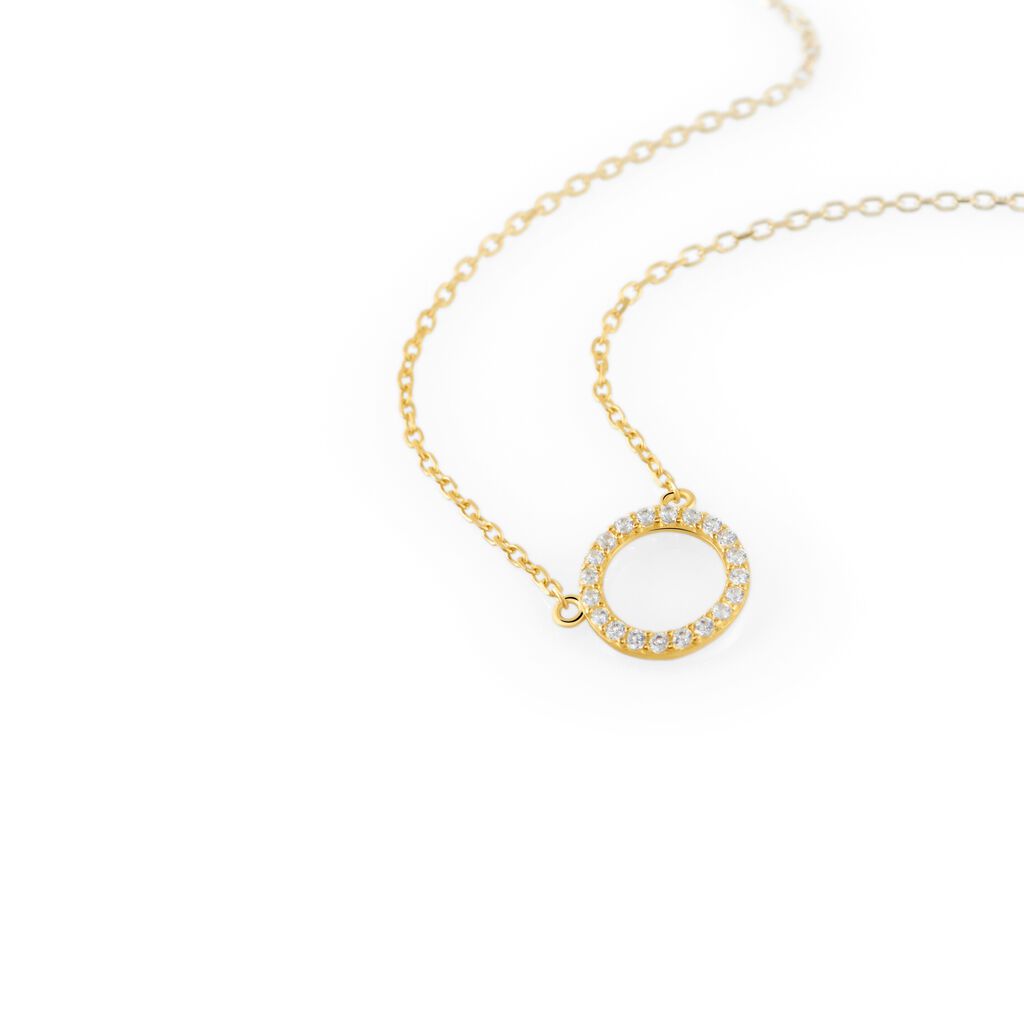 Collana Claire Oro Giallo Cubic Zirconia