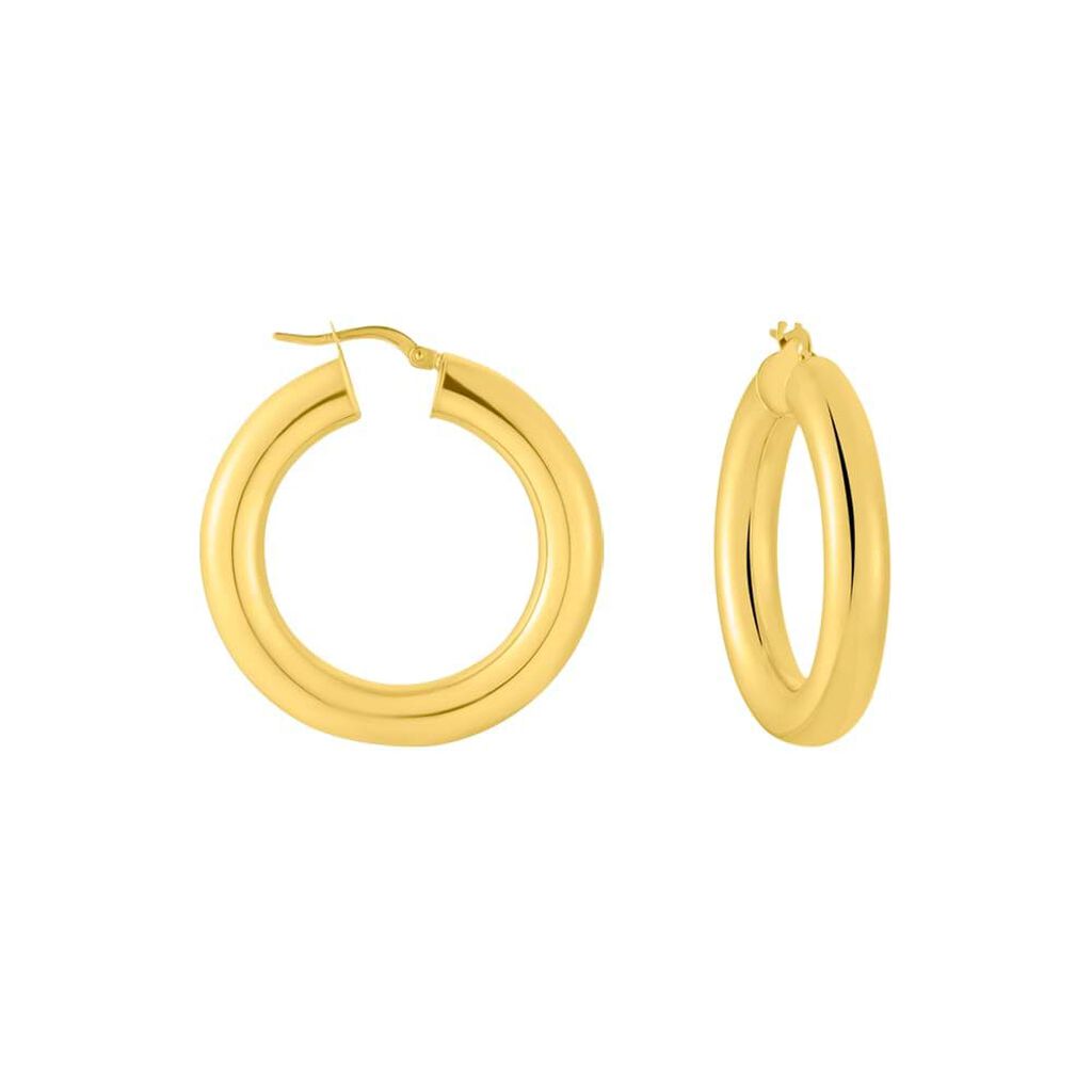 Orecchini A Cerchio Toujours Oro Giallo - Orecchini a Cerchio Donna | Stroili