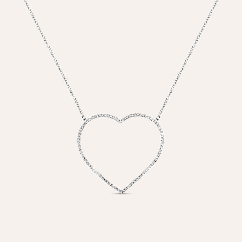 Collana Silver Shine Argento Rodiato Cubic Zirconia - Collane Donna | Stroili