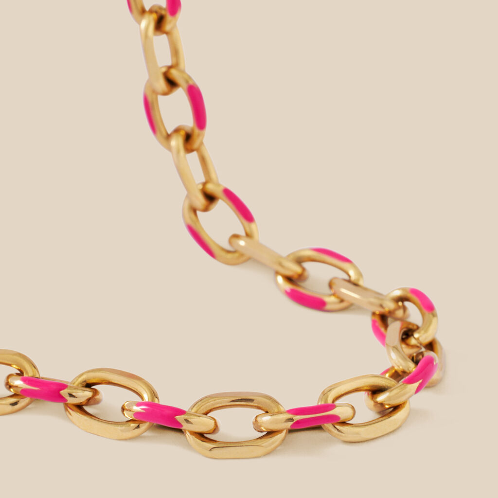 Catena Lady Sweet Acciaio Dorato - Collane Catena Donna | Stroili