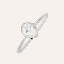 Anello Solitario Claire Oro Bianco Cubic Zirconia