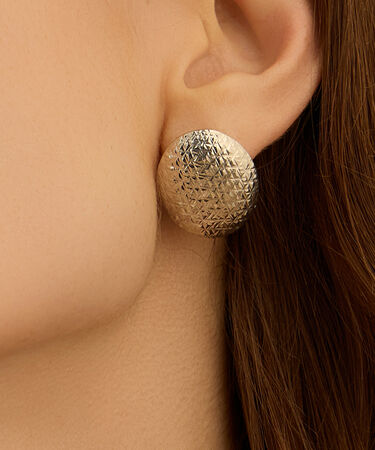 Orecchini Lobo Silver Collection Argento Rodiato