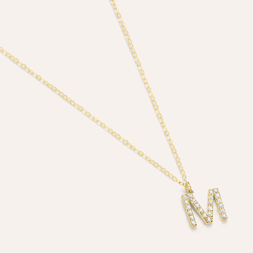 Collana Claire Oro Giallo Cubic Zirconia