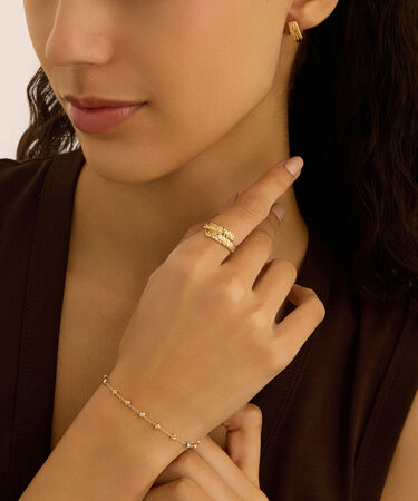 Anello Fascia Golden Lover Oro Giallo