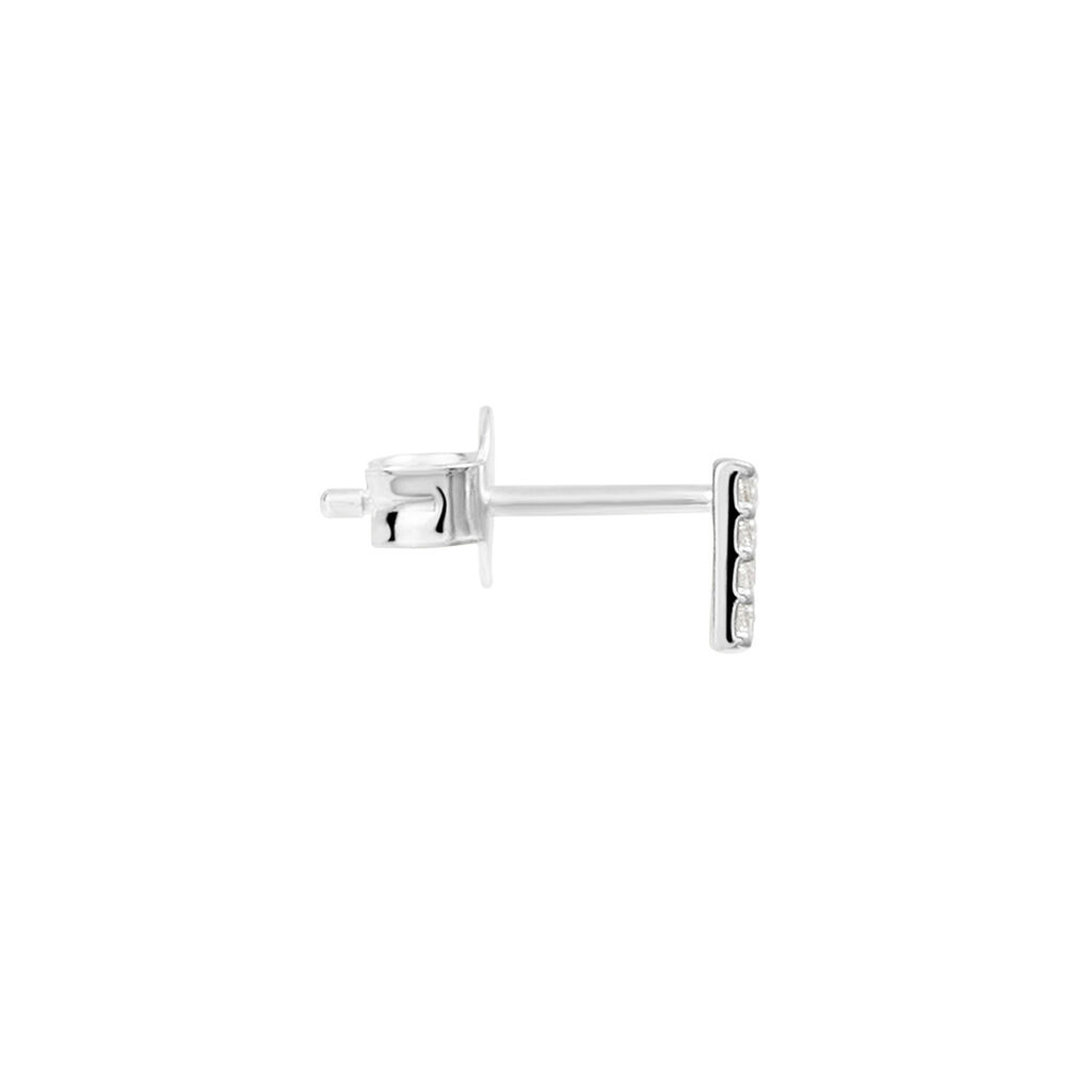Mono Orecchino Lobo Silver Moments Argento Rodiato Cubic Zirconia - Mono Orecchino Donna | Stroili