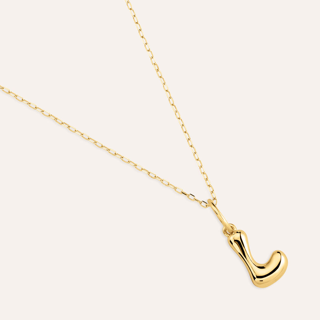 Pendente Love Beats Argento Dorato