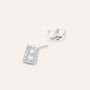 Mono Orecchino Lobo Silver Moments Argento Rodiato Cubic Zirconia