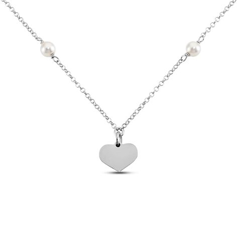 Collana Silver Pearls Argento Rodiato Perla sintentica - Collane Donna | Stroili