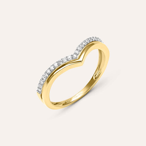 Anello Fantasia Sophia Oro Giallo Diamante - Anelli con Pietre Donna | Stroili