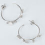 Orecchini A Cerchio Silver Collection Argento Rodiato Cubic Zirconia