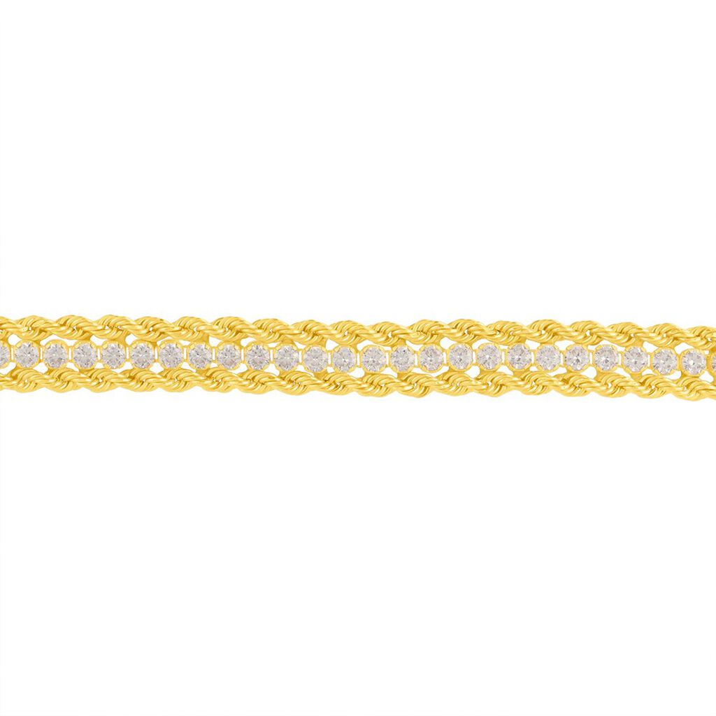 Bracciale Catena Colette Oro Giallo Cubic Zirconia