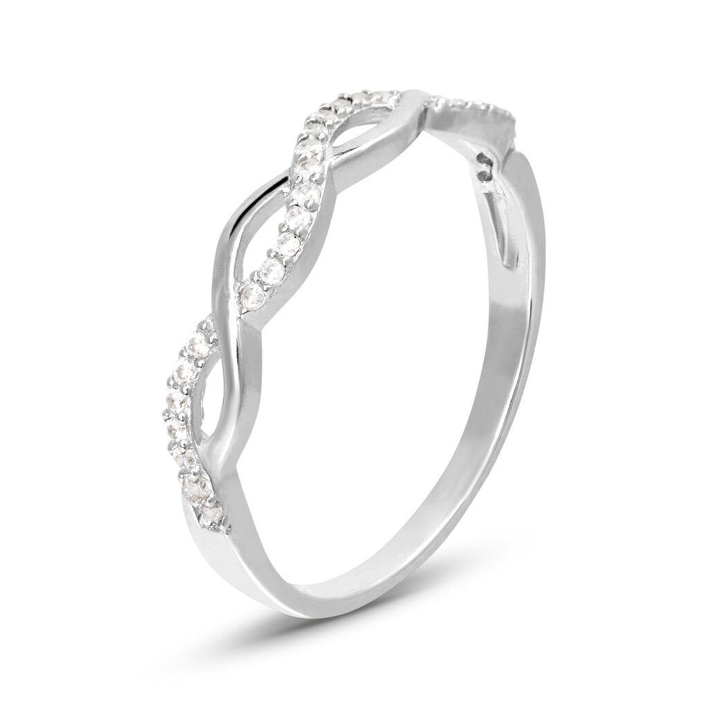 Anello Fantasia Silver Elegance Argento Rodiato Cubic Zirconia - Anelli con Pietre Donna | Stroili