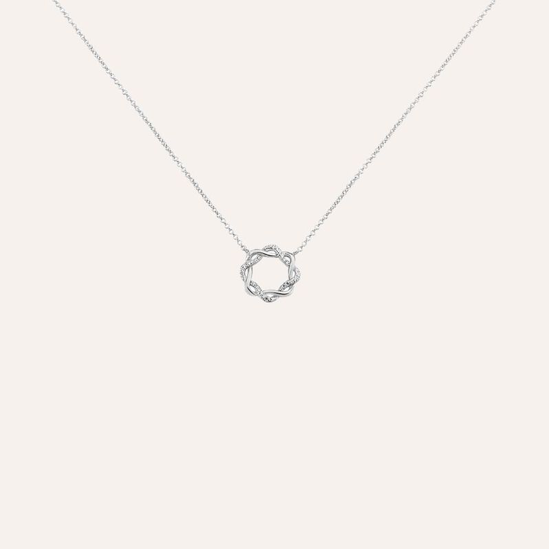 Collana Silver Shine Argento Rodiato Cubic Zirconia - Collane Donna | Stroili