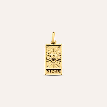 Pendente Tarocchi Carta Degli Innamorati Love Beats Argento Dorato