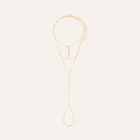 Baciamano Beverly Oro Giallo - Bracciali Amicizia Donna | Stroili