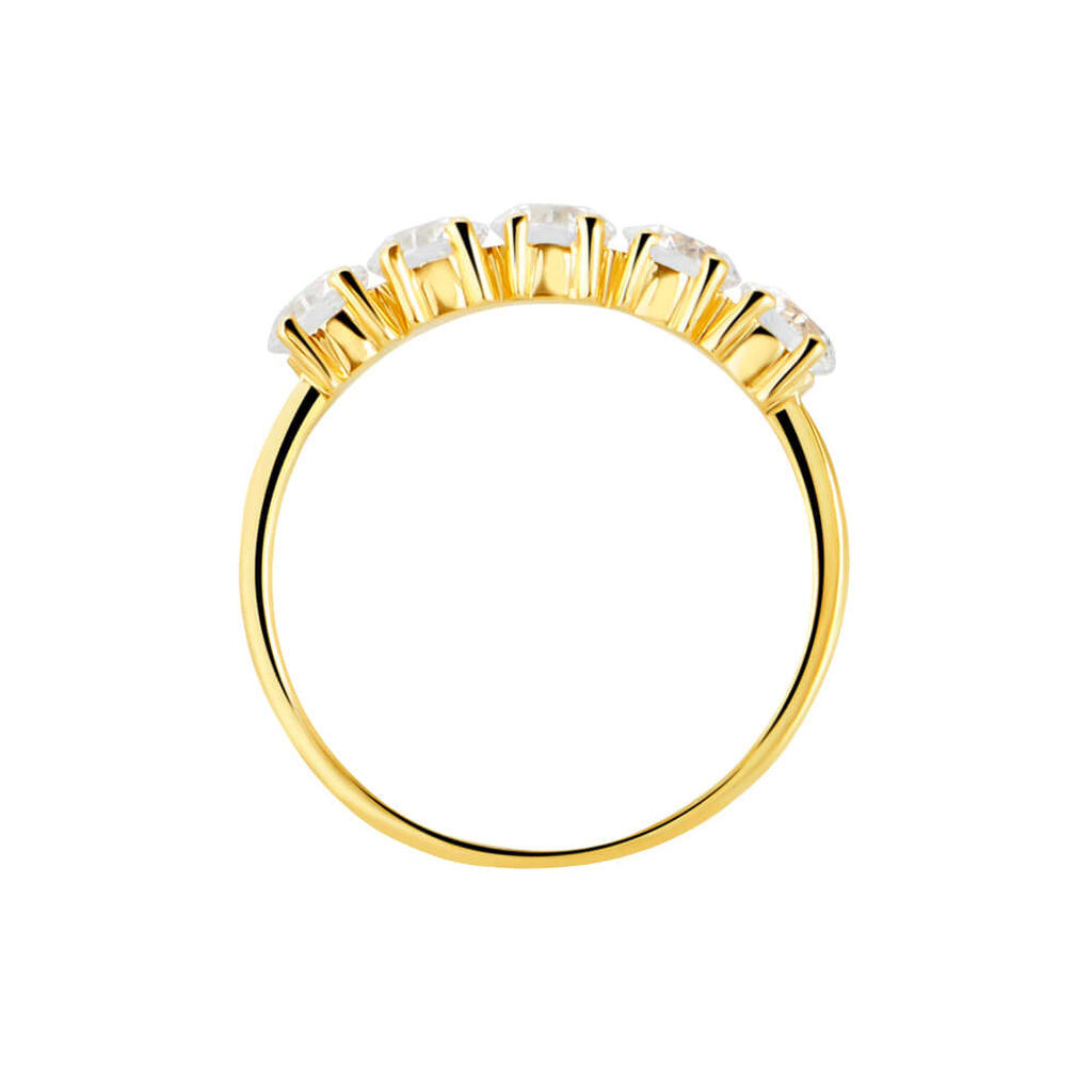 Anello Riviere Claire Oro Giallo Cubic Zirconia - Anelli Riviere Donna | Stroili