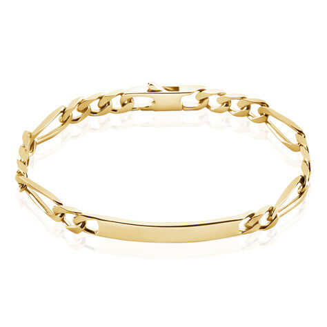 Bracciale Con Targhetta Golden Dream Placcato Oro Giallo - Bracciali Amicizia Uomo | Stroili