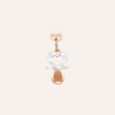 Pendente Love Beats Argento Rosa - Ciondoli Donna | Stroili