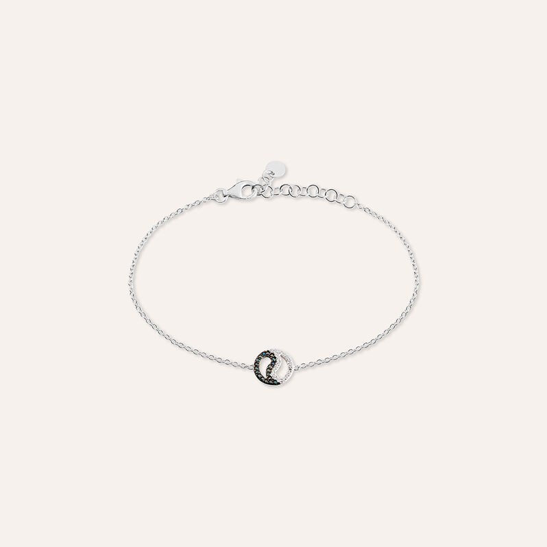 Bracciale Silver Shine Argento Rodiato Cubic Zirconia - Bracciali Love Donna | Stroili