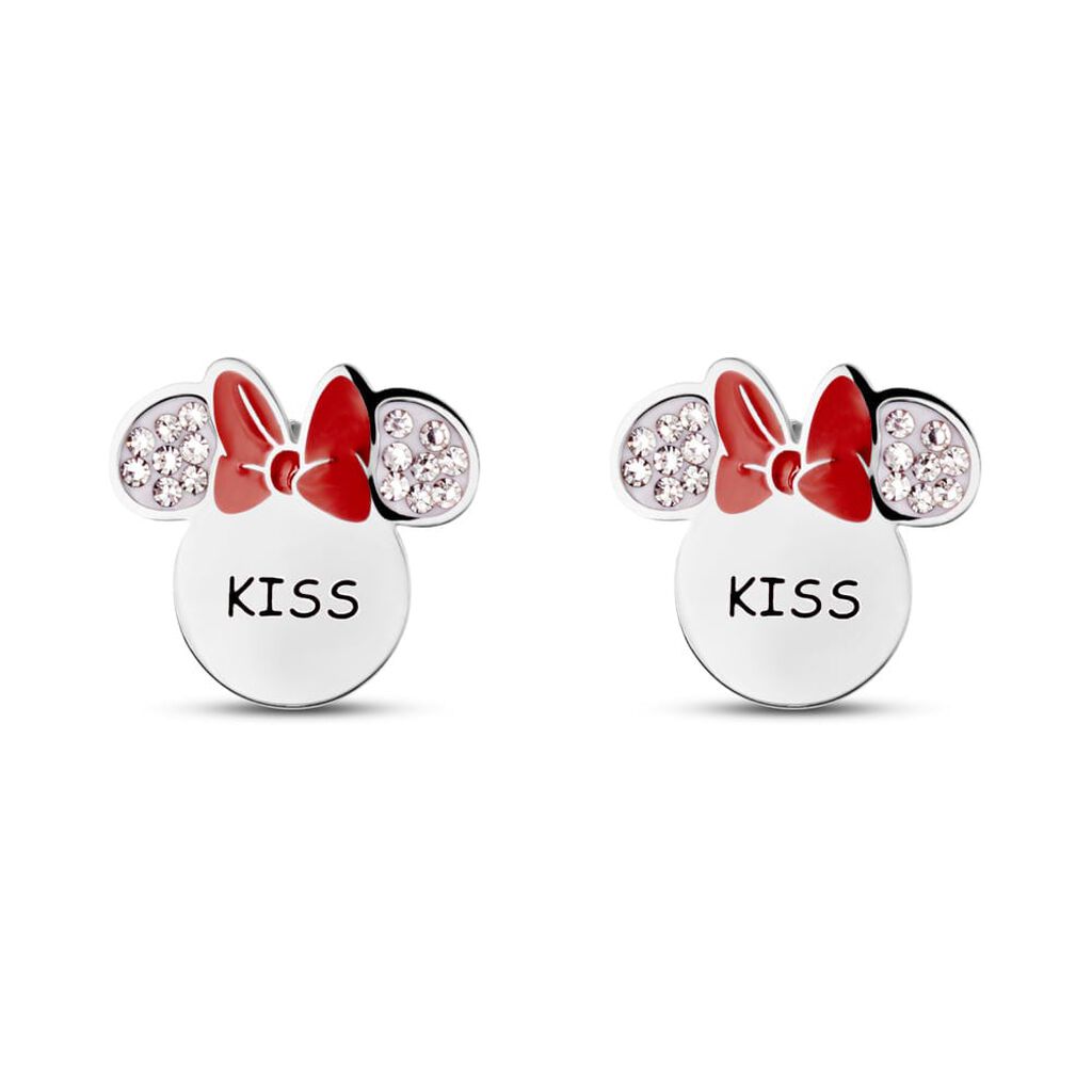 Orecchini Lobo Mickey Mouse & Friends Acciaio Cristallo - Orecchini a Lobo Donna | Stroili