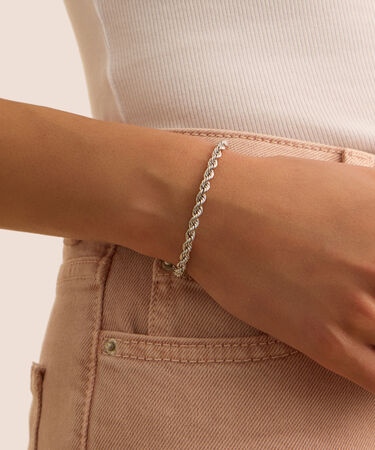Bracciale Catena Colette Oro Bianco