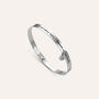 Bangle Sunrise Acciaio Cristallo