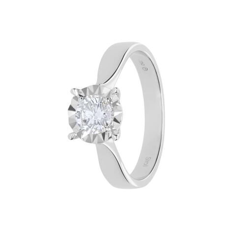 Anello Solitario Diamotion Oro Bianco Diamante - Anelli con Pietre Donna | Stroili